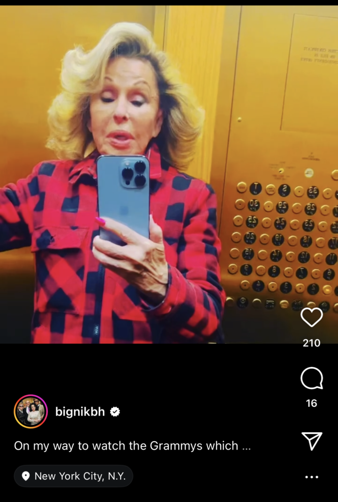 Nikki tried social media herself but it didn't work